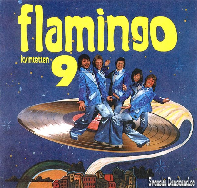 FLAMINGOKVINTETTEN LP (1978) "Flamingokvintetten 9" A