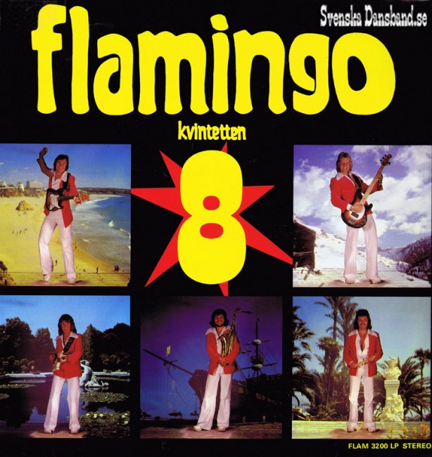 FLAMINGOKVINTETTEN LP (1977) "Flamingokvintetten 8" A