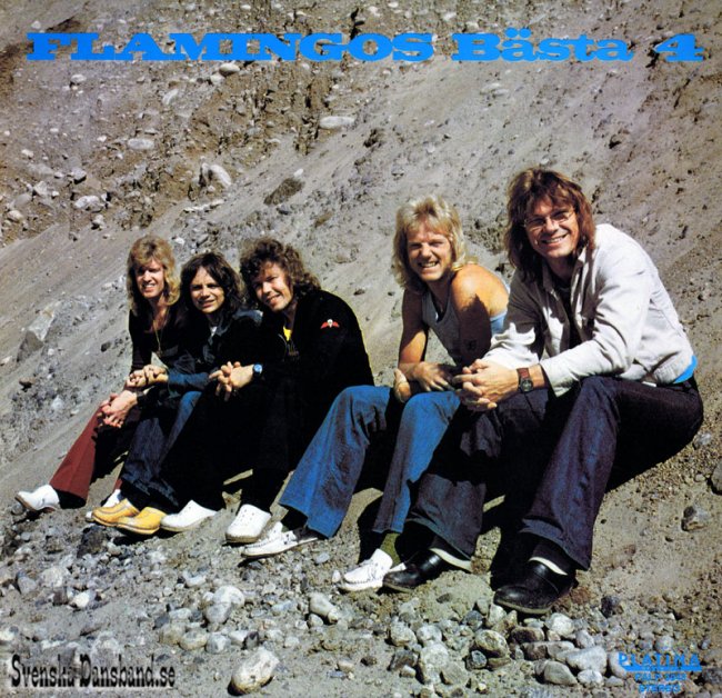 FLAMINGOKVINTETTEN LP (1975) "Flamingos bästa 4" A