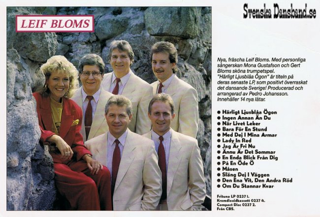 LEIF BLOMS (1989-90)