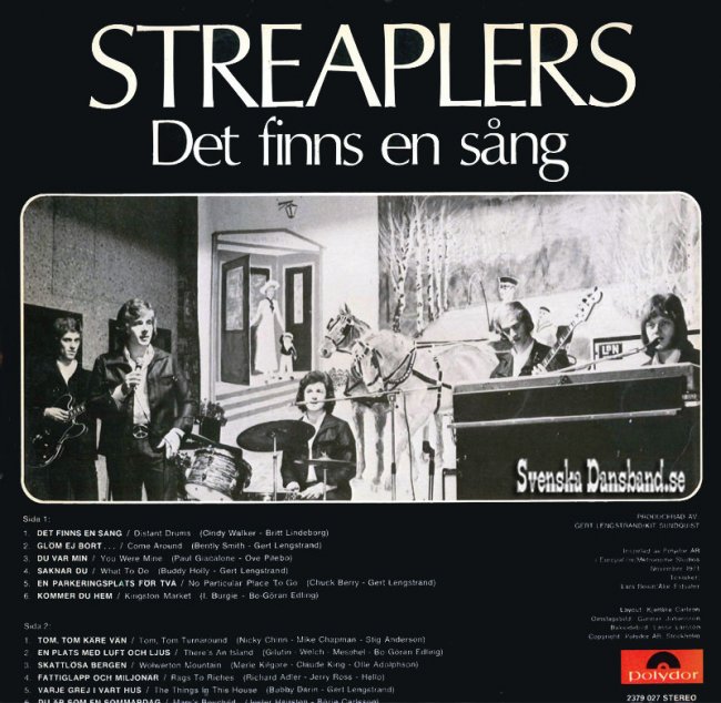 STREAPLERS LP (1971) "Det finns en sng" B