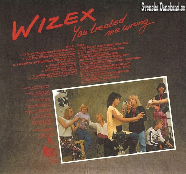 WIZEX LP (1980) "You treated me wrong" B