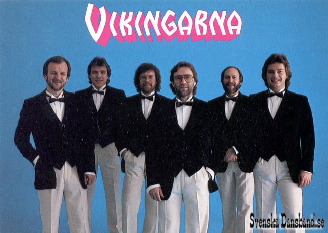 V VIKINGARNA Kort Och Bilder VIKINGARNA 1983 Svenskadansband se
