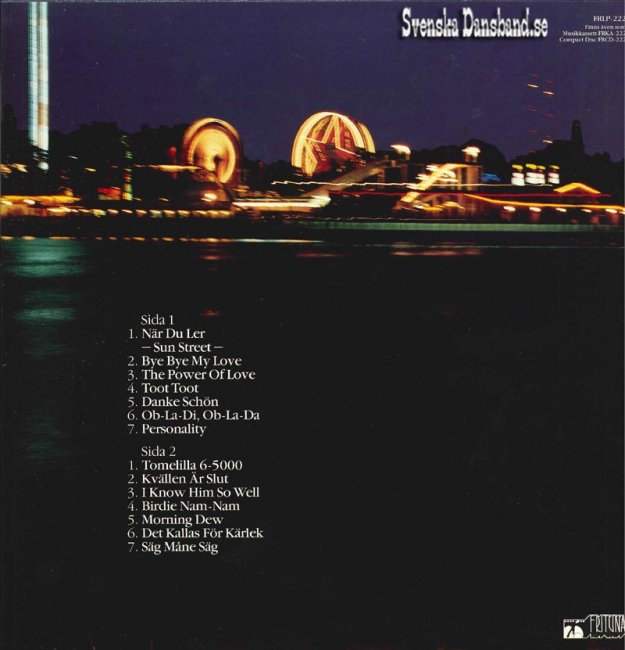 INGMAR NORDSTRÖMS LP (1986) "Saxparty 13" B