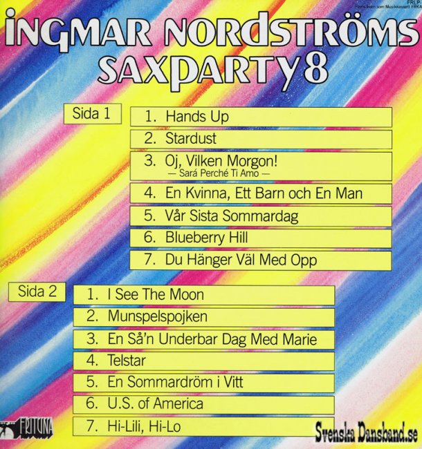 INGMAR NORDSTRÖMS LP (1981) "Saxparty 8" B