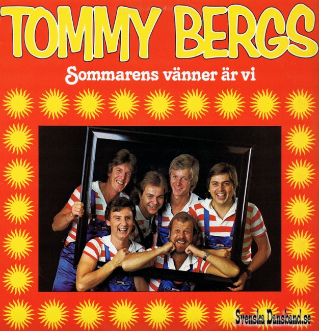 TOMMY BERGS LP (1977) "Sommarens vänner är vi" A
