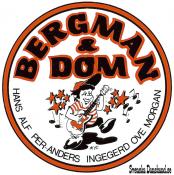 BERGMAN & DOM (decal)