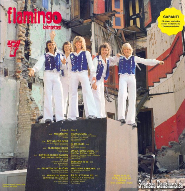 FLAMINGOKVINTETTEN LP (1976) "Flamingokvintetten 7" B