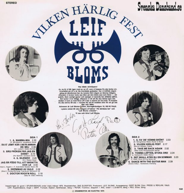 LEIF BLOMS (1975)