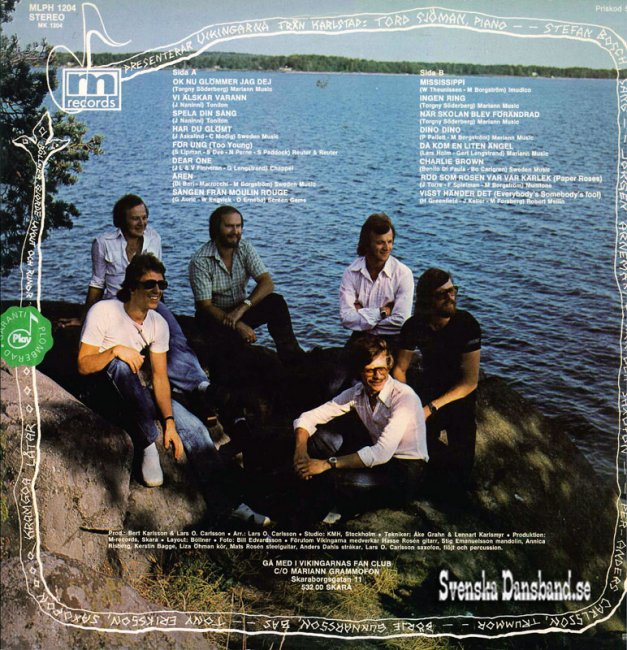 VIKINGARNA LP (1976) "Kramgoa ltar 3" B