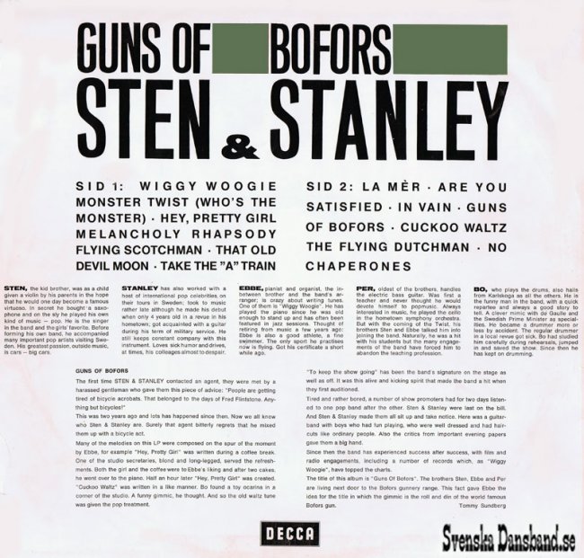 STEN & STANLEY (1963)