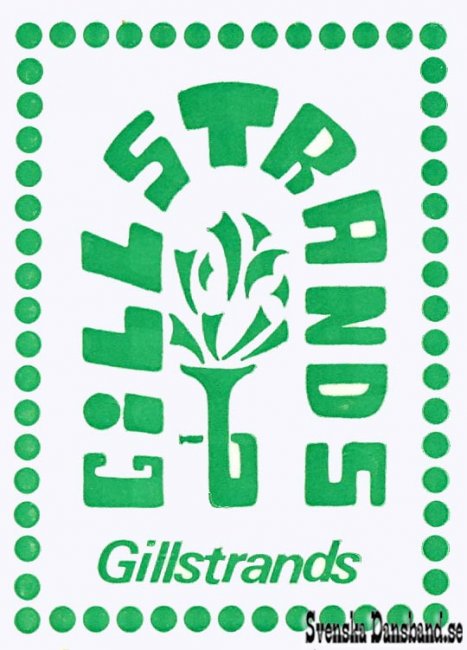 GILLSTRANDS (decal)