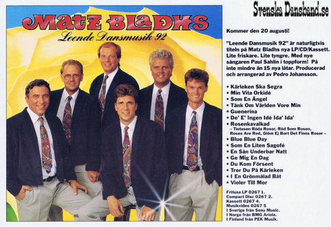 MATZ BLADHS (1992)