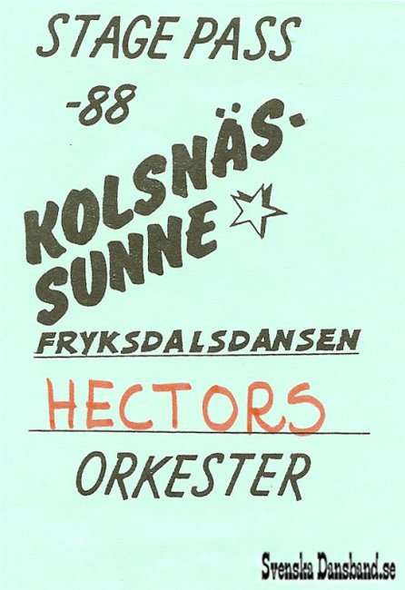 HECTORS (Stage Pass)
