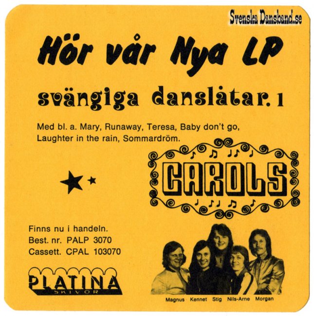 CAROLS (decal) (1976)