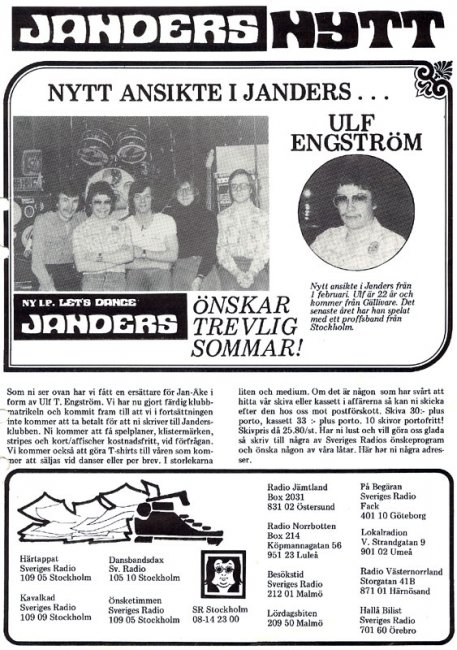 JANDERS (vrigt)