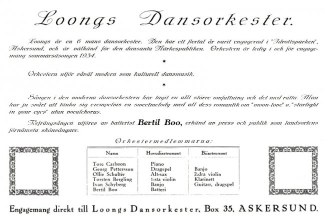 LOONGS (ca 1934)