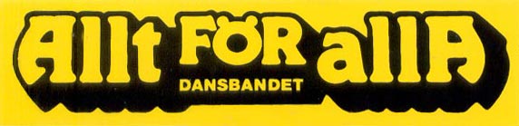 ALLT FR ALLA (decal)