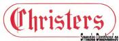 CHRISTERS (decal) CHRISTERS (decal)