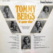 TOMMY BERGS LP (1974) "Vi spelar låtar" B TOMMY BERGS LP (1974) "Vi spelar låtar" B