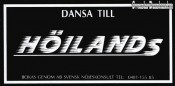 HILANDS (decal)