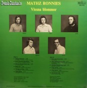 MATHZ RONNIES LP "Vissna blommor" B